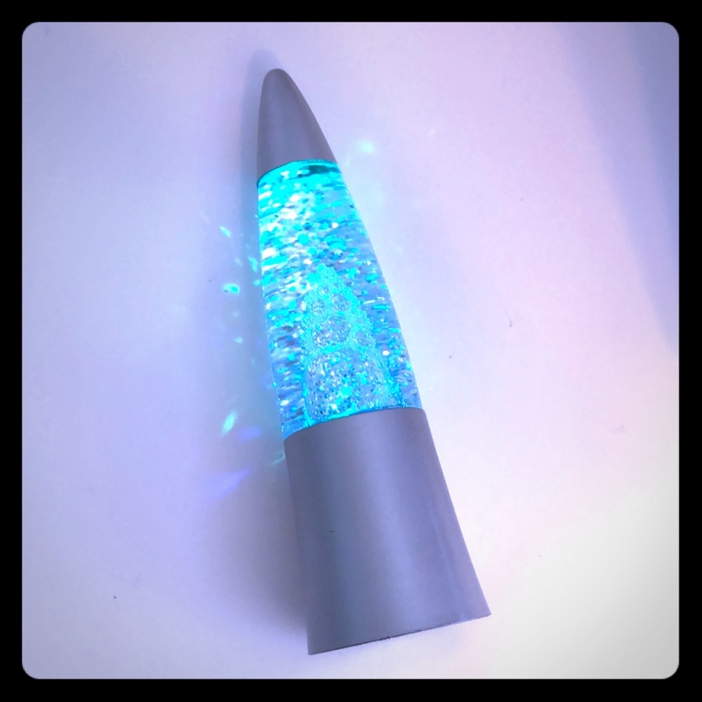 Glitter lamp